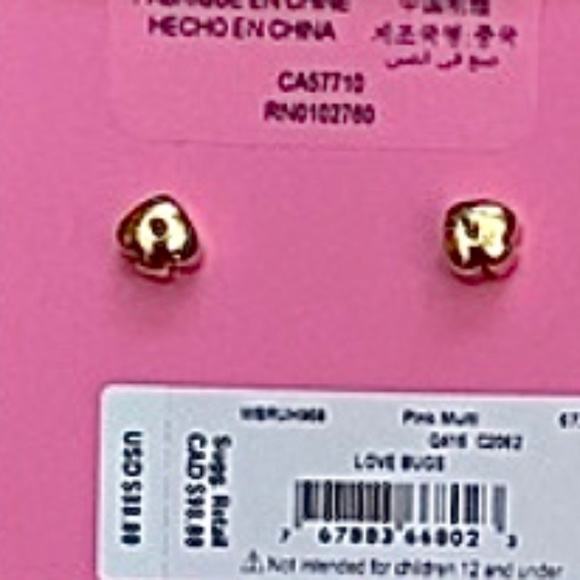 Kate Spade Love Bugs Earrings - Picture 3 of 3
